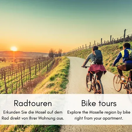 Daire Charme & Moselblick Im Alten Winzerhaus Am Calmont